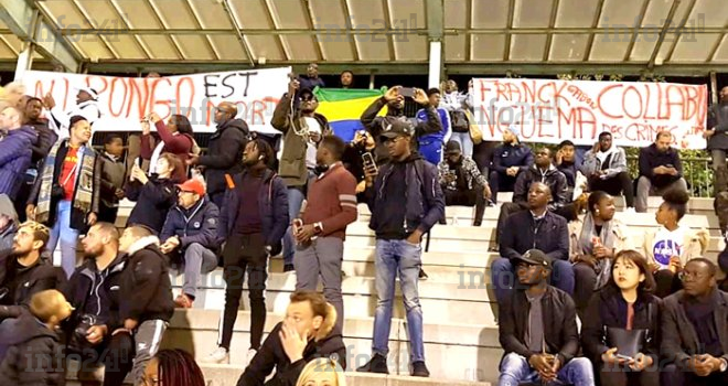 Gabon vs Burkina Faso : des activistes s’invitent avec leur opération « Ali Bongo est mort »