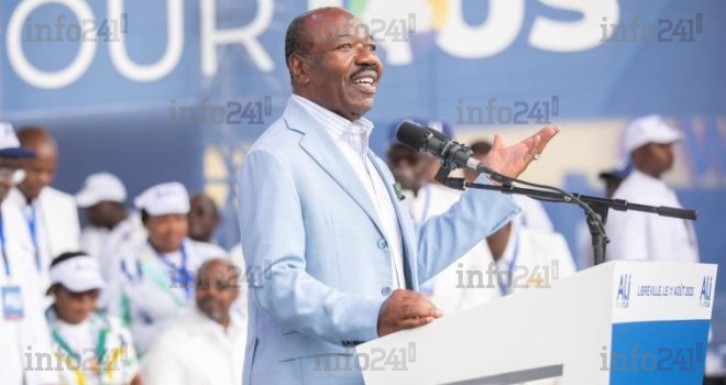 Ali Bongo choisit une gare fermée depuis des mois pour lancer son nouveau « pacte » avec les gabonais