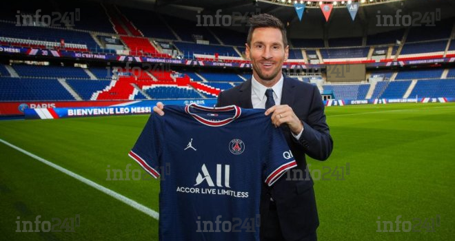 Transfert : Lionel Messi s’engage officiellement avec le PSG pour deux ans
