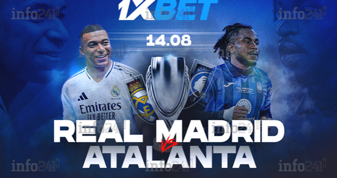 Real Madrid vs Atalanta : choisissez votre favori pour la Supercoupe d’Europe avec 1xBet !