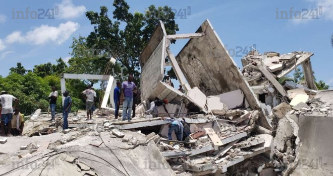 Haïti : Le bilan du tremblement de terre s’alourdit à 304 morts et plus de 1800 blessés