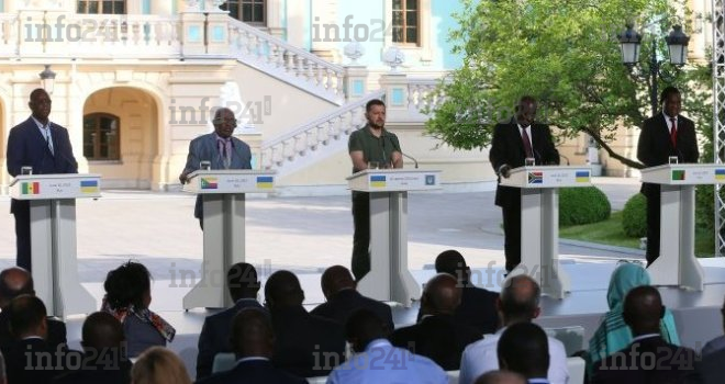 Guerre russe en Ukraine : Des dirigeants africains à Kiev pour une médiation de paix