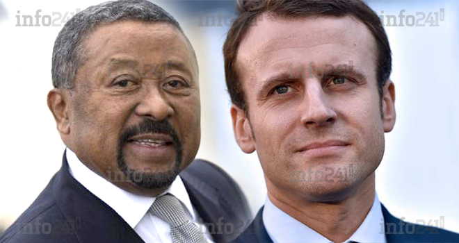 Jean Ping « en sa qualité de Président élu du Gabon », félicite Emmanuel Macron